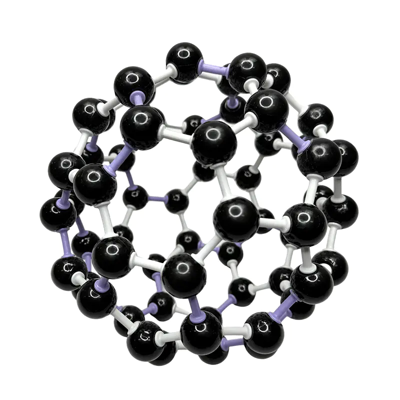 Educational equipment chemistry carbon 60 model build molecular structure of C60