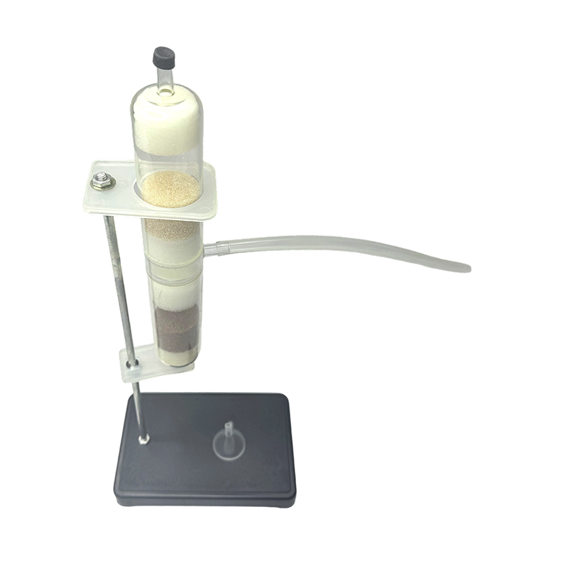 Demonstration of ion exchange experimental apparatus