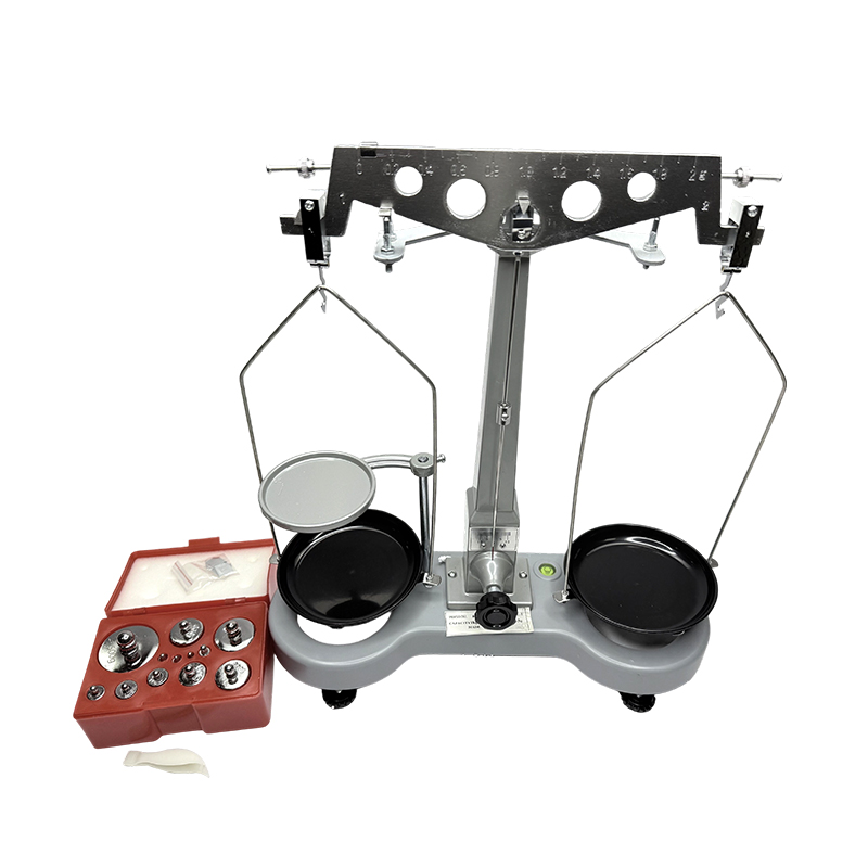 Teaching equipment physical balance with weight balance tray physical measuring instruments balance scale