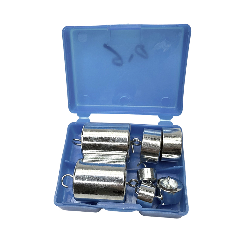 Educational hooked weight set （200g*2、50g*2、20g*2、10g*1）/school physics lab instrument science experiment and teaching kit