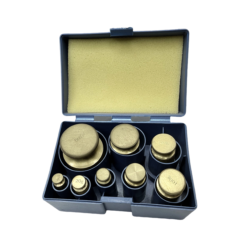 1000g copper weight set calibrated electronic balance palm correction m2 standard weight/ science lab weigh
