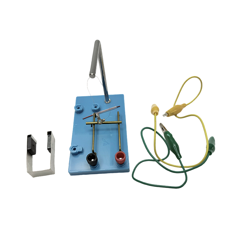 Effect of magnetic field on electric current experimental apparatus/school physics/laboratory instruments