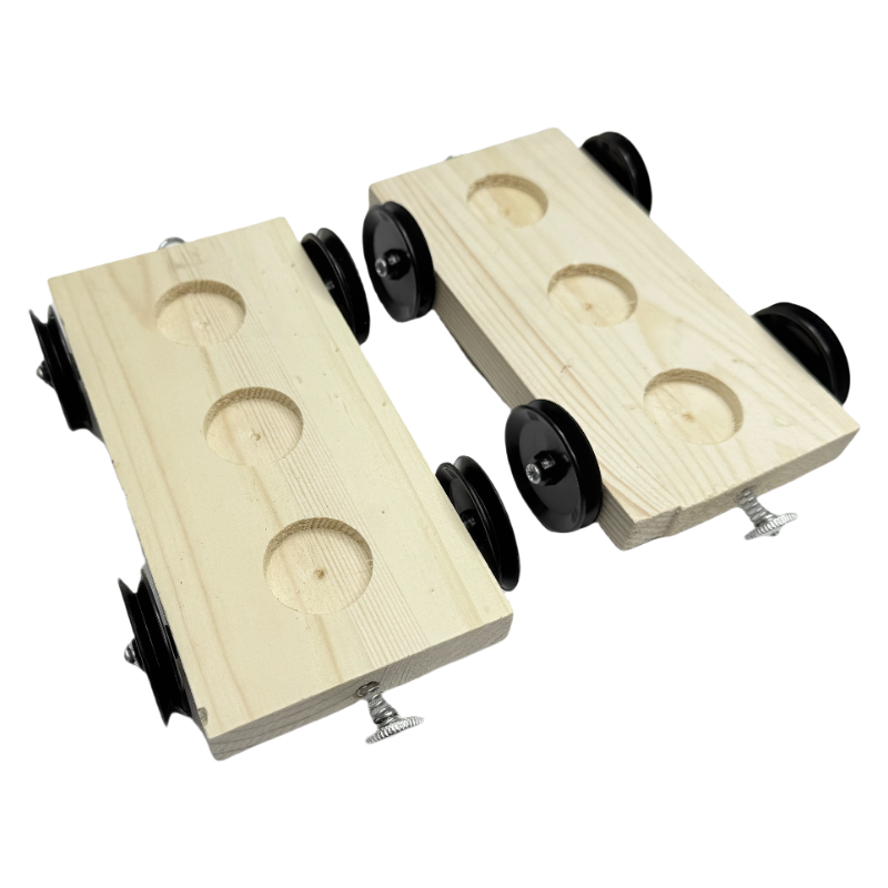 Physics dynamic cart apparatus for experiment（wooden）